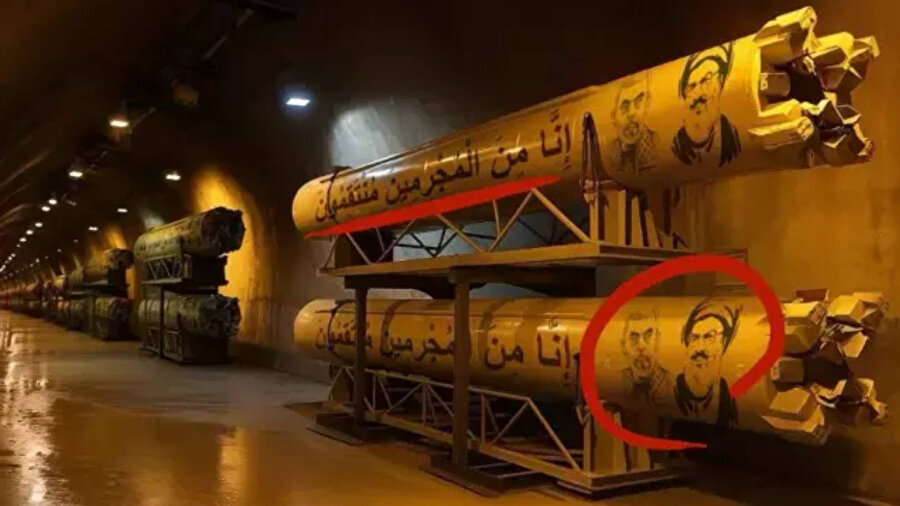 ​İran'ın Tel Aviv'i vurduğu füzelerdeki resim detayı dikkat çekti