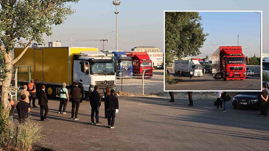 YKS soru kitapçıklarını taşıyan 528 nakliye aracı, 250 sınav merkezine doğru yola çıktı