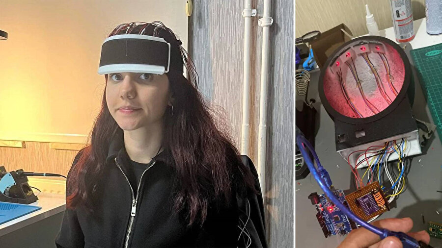 Kızılötesi beyin dalgası takip sistemi geliştirildi.