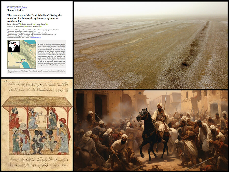 9. yüzyılda yaşanan Zenc İsyanı, Basra'nın tarihinde karanlık bir dönem olarak yerini aldı.