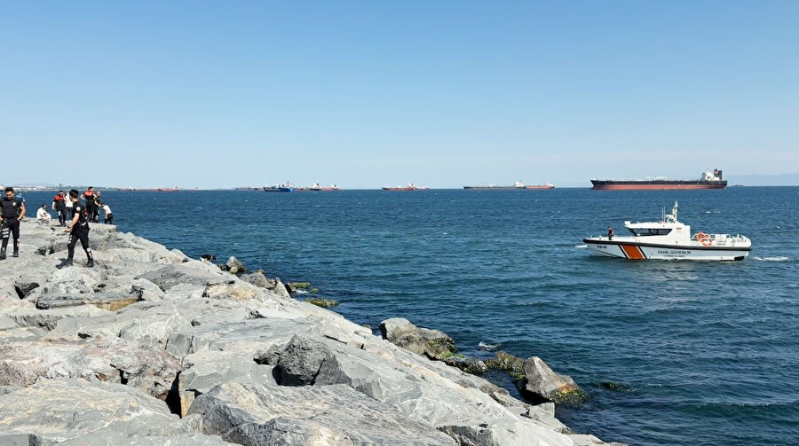 Cesedin bulunduğu Avcılar sahili