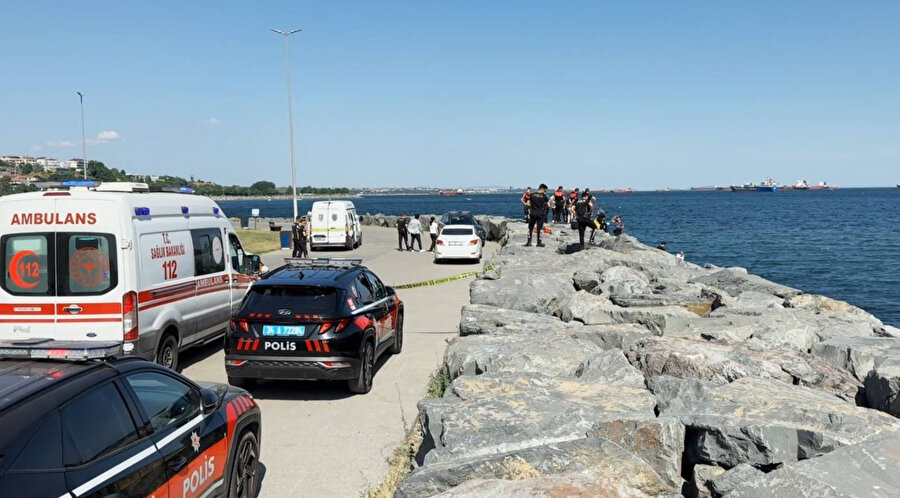 Avcılar sahilde cesedin bulunduğu nokta