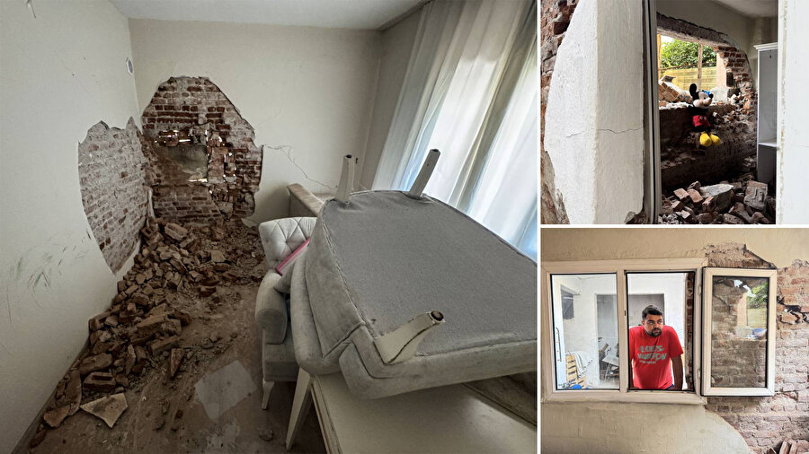 İzmir'deki tünel inşaatı: Evleri zarar gören mahalleli tepkili