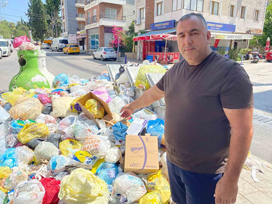 Çöplerden tedirgin vatandaşlar