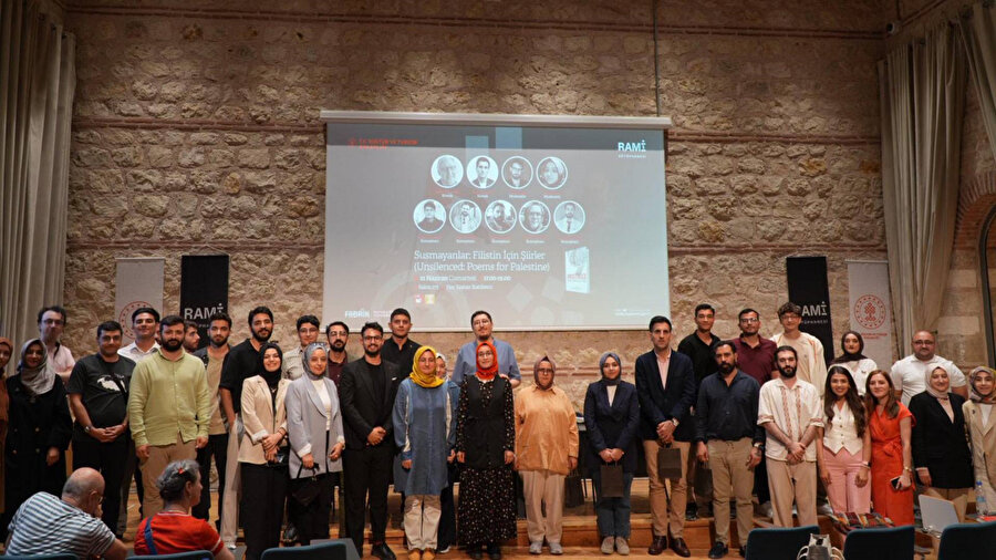 Bir şiir, bir tanıklık: Rami Kütüphanesi'nde 'Unsilenced: Poems for Palestine'
