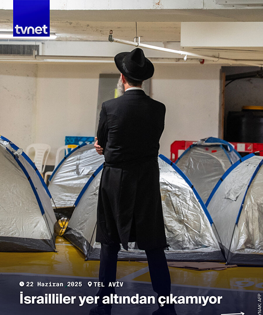 İran saldırısı sonrasında İsrailliler sığınaklara kaçtı