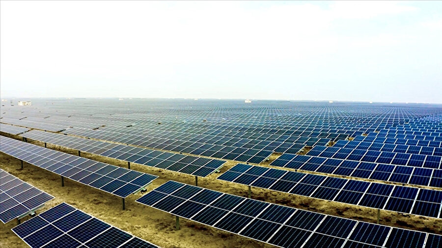 Güneş panelleriyle enerji üretimi