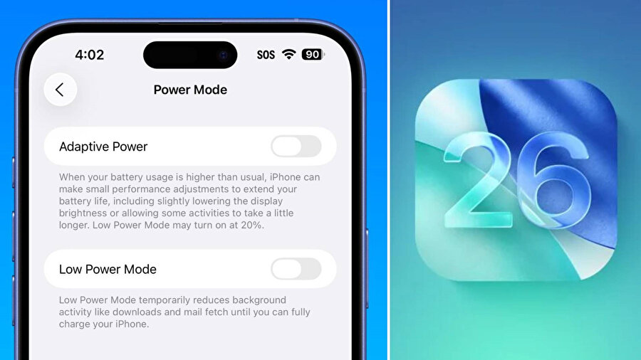 iOS 26 ile gelecek olan 'Adaptif Güç Modu' sadece en yeni iPhone’larda kullanılabilecek