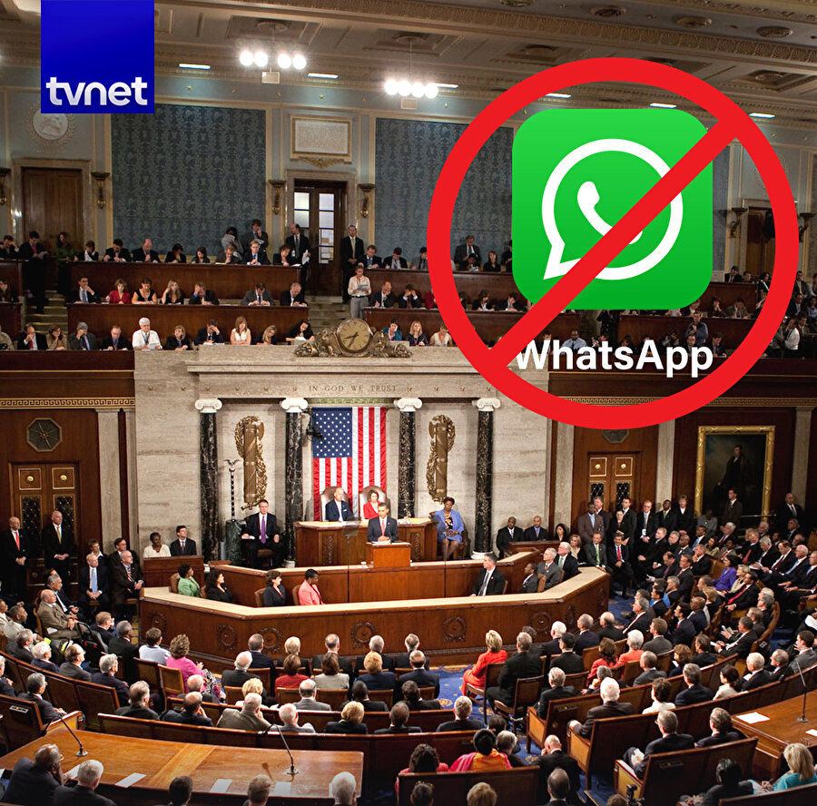 ABD Temsilciler Meclisi'nden WhatsApp yasağı!