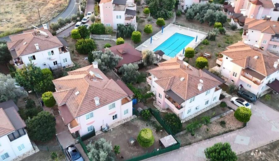 Şüphelilerin kaldığı lüks villalar