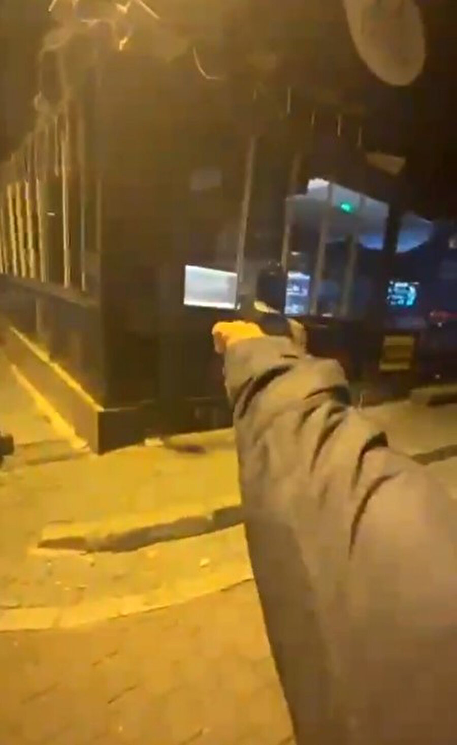 Silahlı saldırı anları