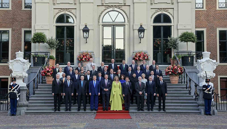 Cumhurbaşkanı Erdoğan, NATO liderler zirvesinde: İşte öne çıkan kareler