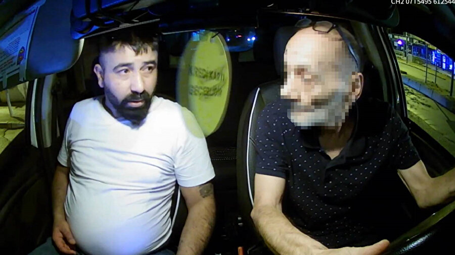 Antalya'da taksiciye gasp