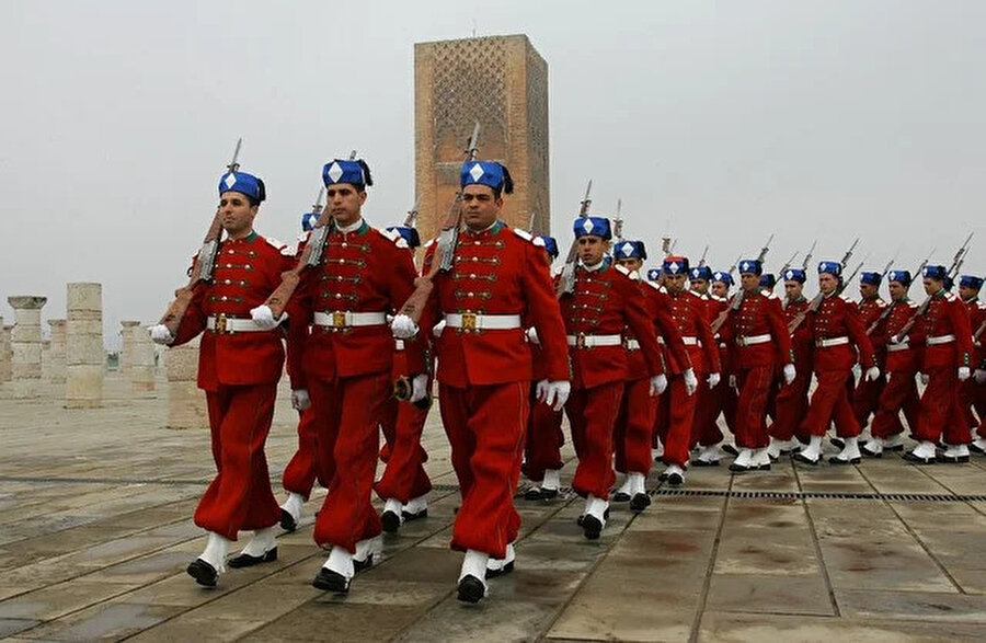 Günümüzde Fas Kraliyet Muhafızları.