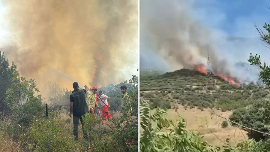 ​Bursa'da korkutan orman yangını: Bölgede enerji akışı kesildi