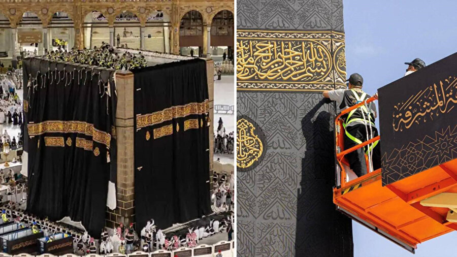 ​Kabe'nin örtüsü değiştirildi