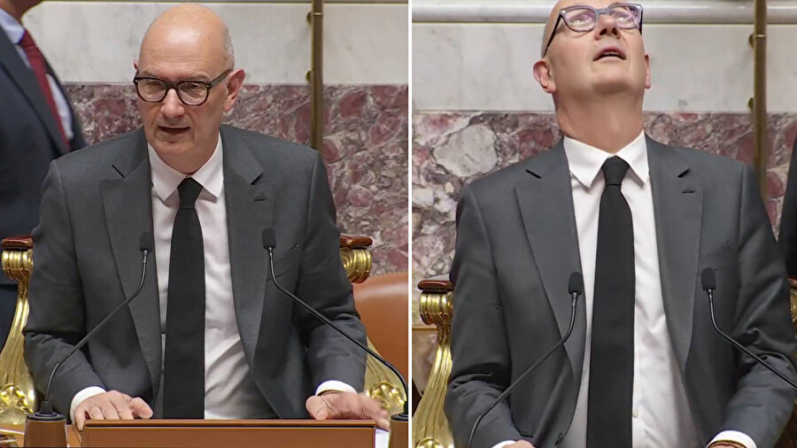 ​Fransa Başbakanı Meclis’te konuşma yaparken tavandan su damladı: 'Su geçirmez olduğunu söylemişlerdi'