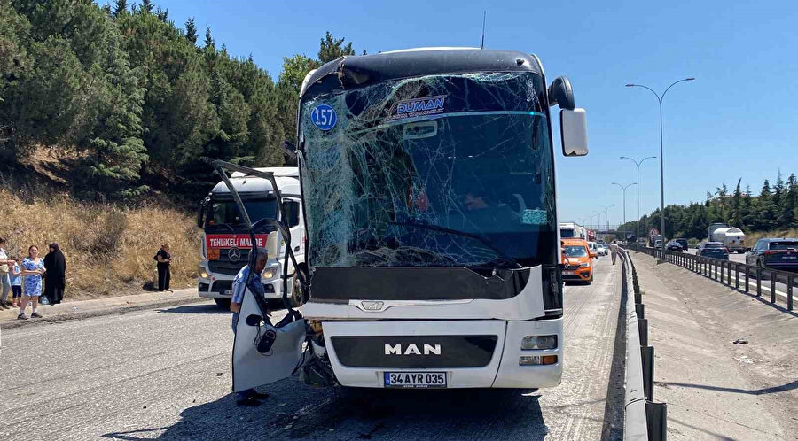 TEM otoyolunda zincirleme kaza