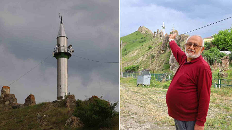 Minareyi bulan camiyi bulamıyor: Görenler dönüp bir kez daha bakıyor