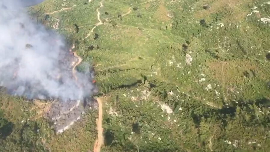 Antalya'da orman yangını