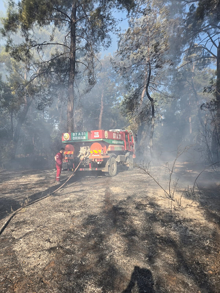 Antalya'da orman yangını