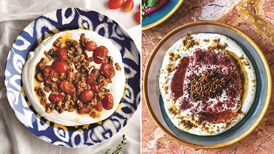 Yaz sofralarını serinleten en hafif yoğurtlu meze tarifleri