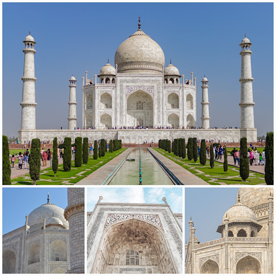 Tac Mahal, dünyanın yeni yedi harikasından biri.