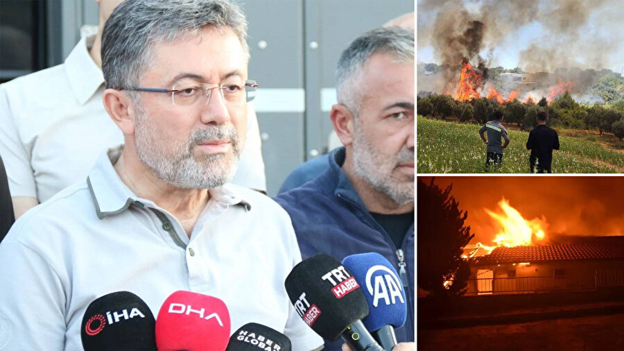 Son dakika: Orman yangınlarıyla mücadele sürüyor