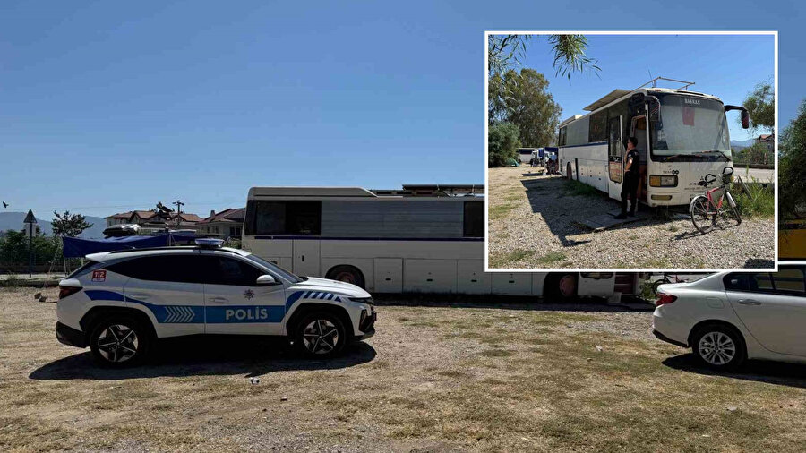 Fethiye’de otobüste yaşayan şoför ölü bulundu.