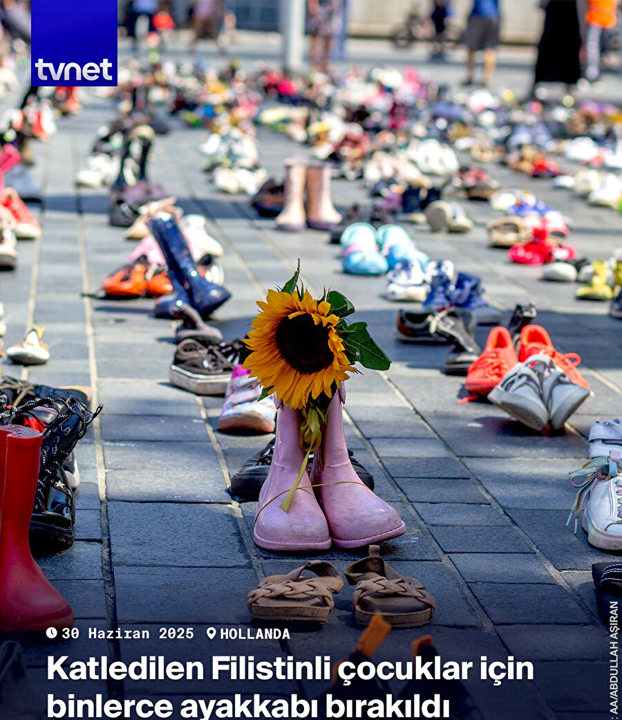 Filistinli çocuklar bir kez daha anıldı