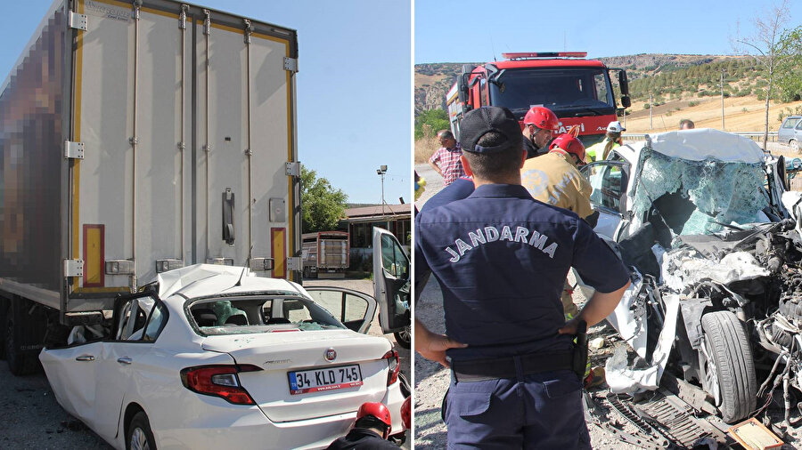 Manisa'da feci kaza: Baba ve üç çocuğu hayatını kaybetti