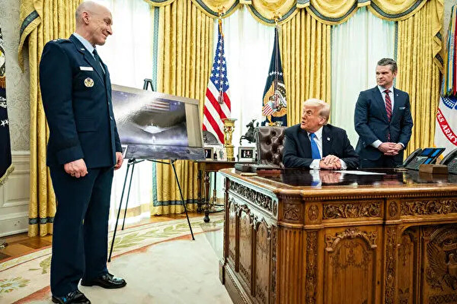 F-47 imza töreni Oval Ofis / ABD Medyası