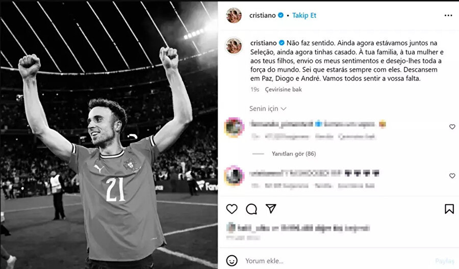 Ronaldo'nun yorumu