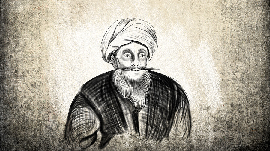 Napolyon'a karşı 62 gün boyunca Akka Kalesi'ni savunan Cezzâr Ahmed Paşa.