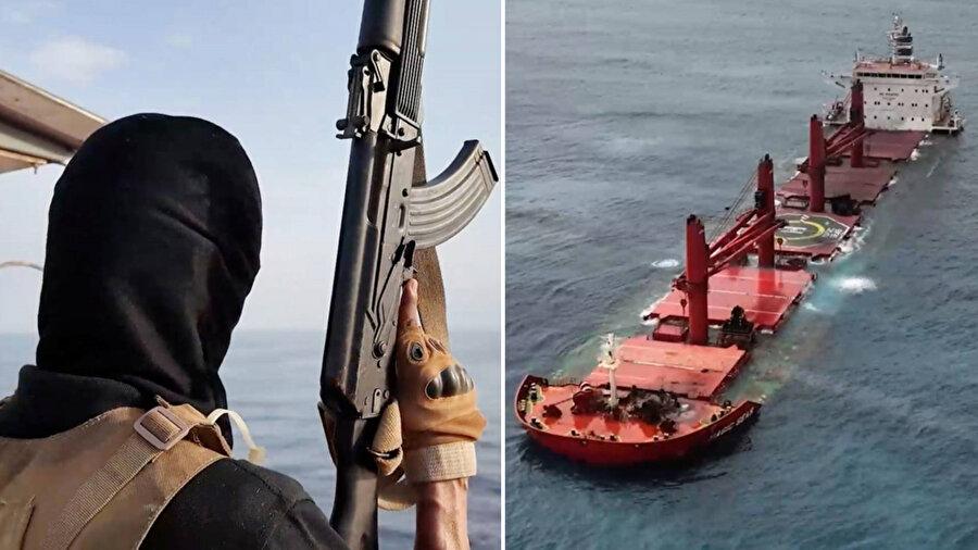 Husiler yayımladı: Kızıldeniz'de bir gemiye saldırı düzenlediler