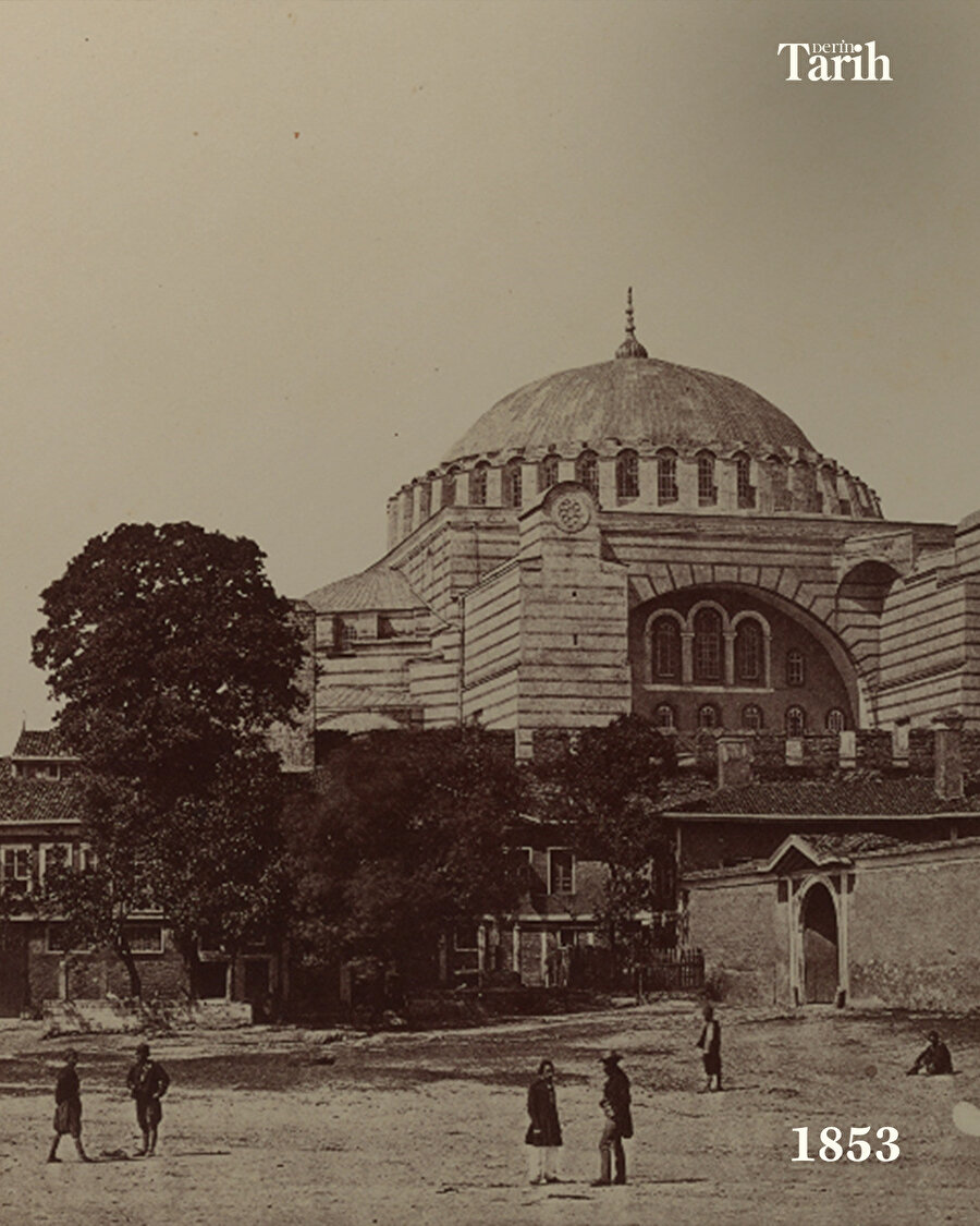 Ayasofya'nın en eski fotoğrafları