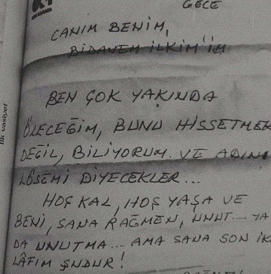 Cem Karaca'nın eşine mektubu💌​