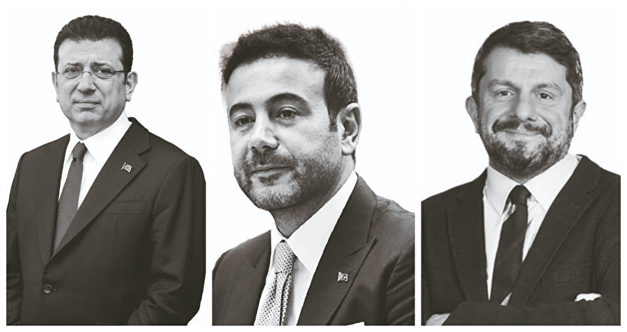 EKREM İMAMOĞLU, RIZA AKPOLAT, CAN ATALAY.