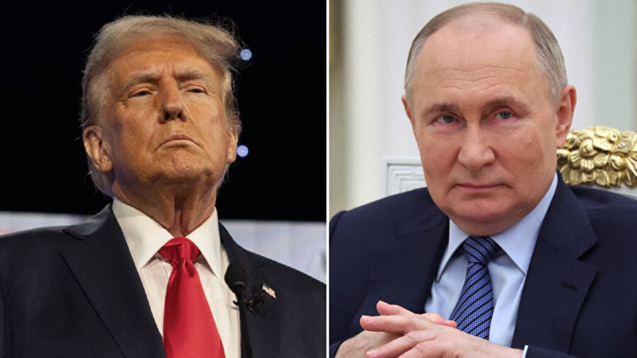 ​ABD Başkanı Donald Trump ve Rusya Devlet Başkanı Vladimir Putin