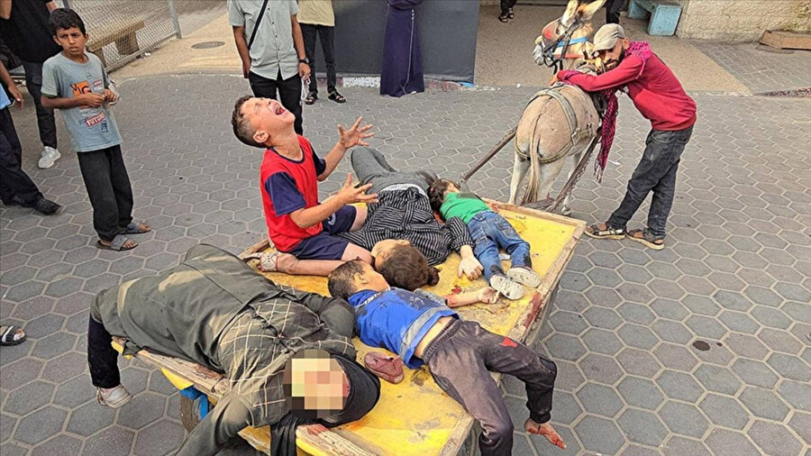 ​Katil İsrail durmuyor: Gazze'ye düzenlediği saldırılarda 46 Filistinli hayatını kaybetti