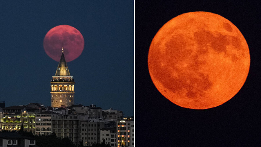 Dünyanın dört bir yanından görüntülendi: Yaz mevsiminin ilk dolunayı