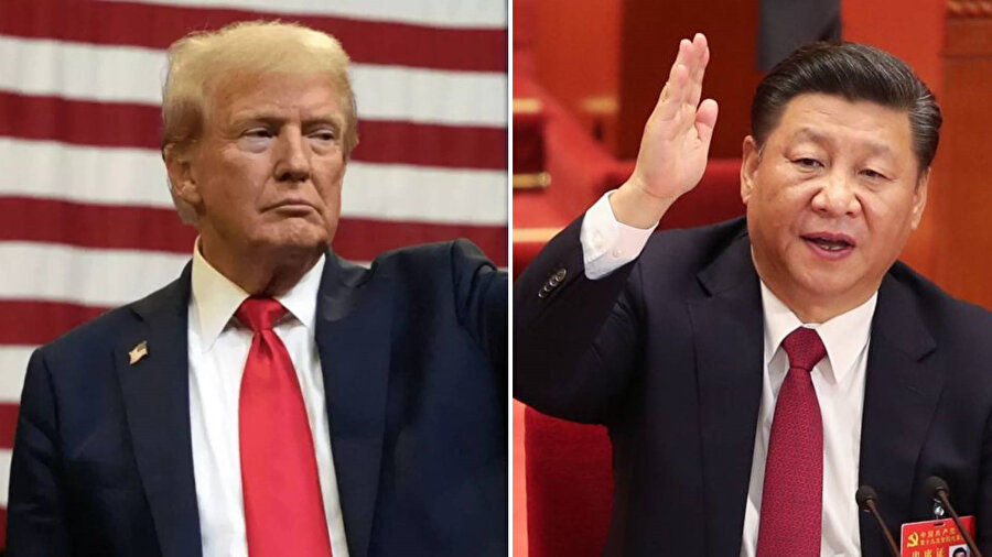 ABD Başkanı Donald Trump ve Çin Devlet Başkanı Şi Cinping