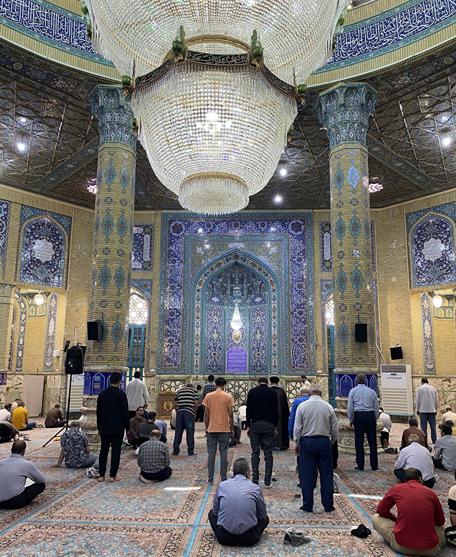 Cemkeran Mescidi'nin içi