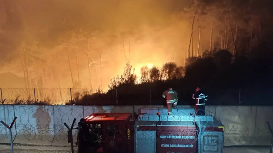 ​Suriye’de orman yangını