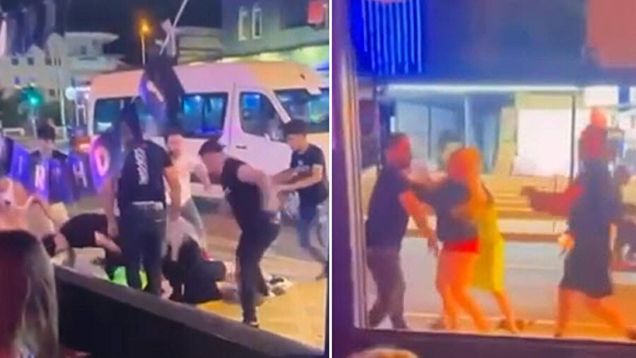 ​Eğlence mekanında tekmeli yumruklu 'hesap' kavgası: 5 gözaltı