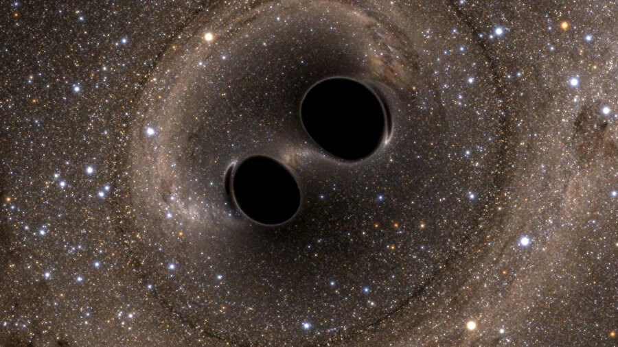 ​İki dev çarpıştı: Evrendeki en büyük kara delik birleşmesi