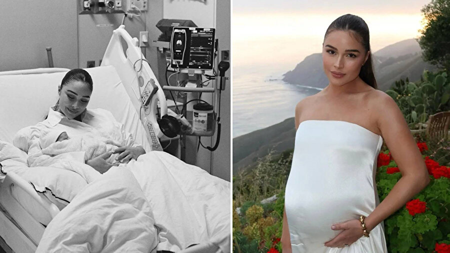 Dünyaca ünlü model Olivia Culpo anne oldu