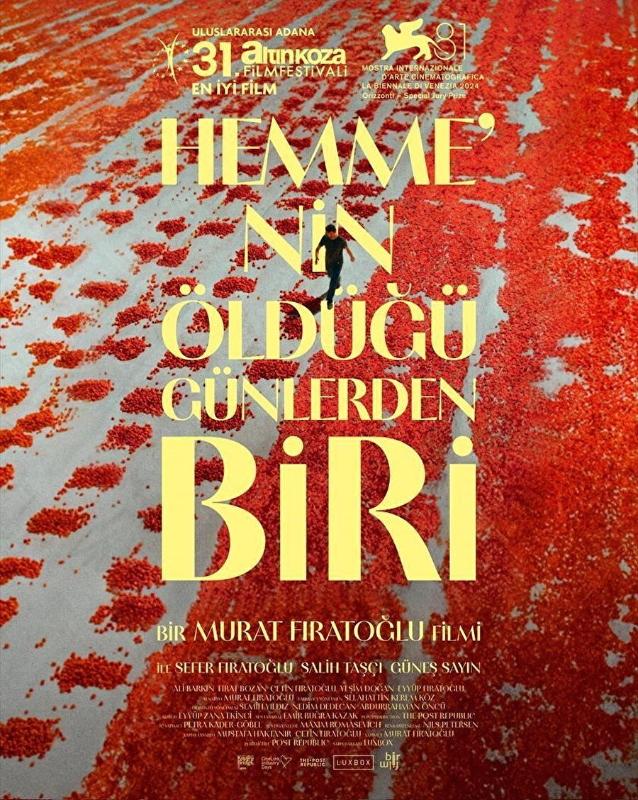 Hemme’nin Öldüğü Günlerden Biri filimin afişi