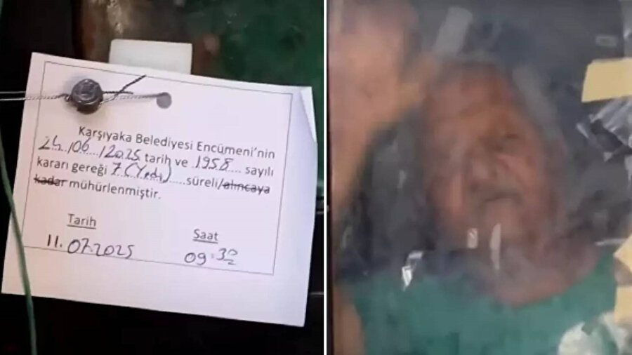 ​İzmir'de mühürlenen dükkanda mahsur kaldı: Uyuyakalan esnaf gözünü açtığında şaşkınlığa uğradı