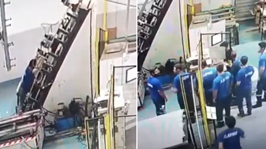 ​Adana’da feci iş kazası: Arızalı makine işçinin sırtına saplandı